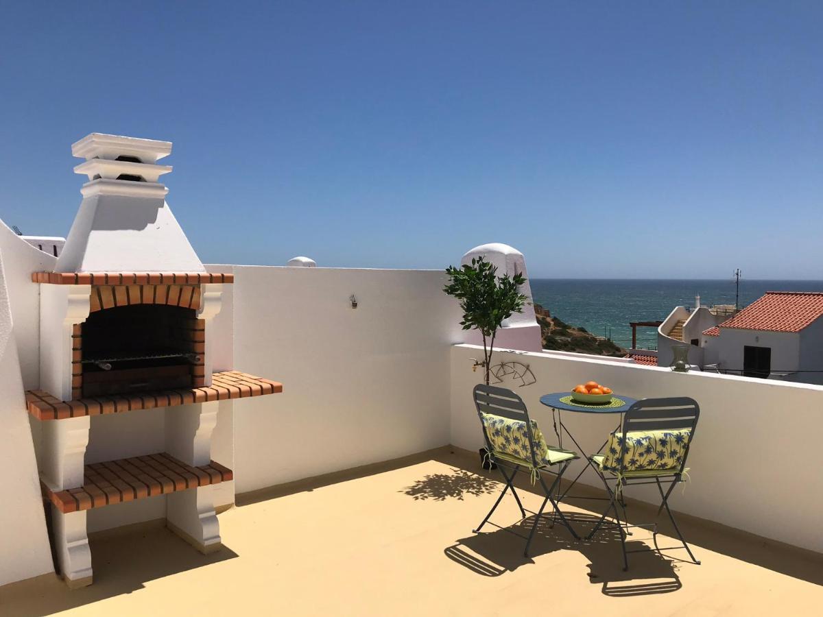 Tranquil Benagil Sea View Apartment With Panoramic Roof Terrace And 2 Pools, 200M From Beach, On Hanging Valleys Trail Лагоа Екстер'єр фото